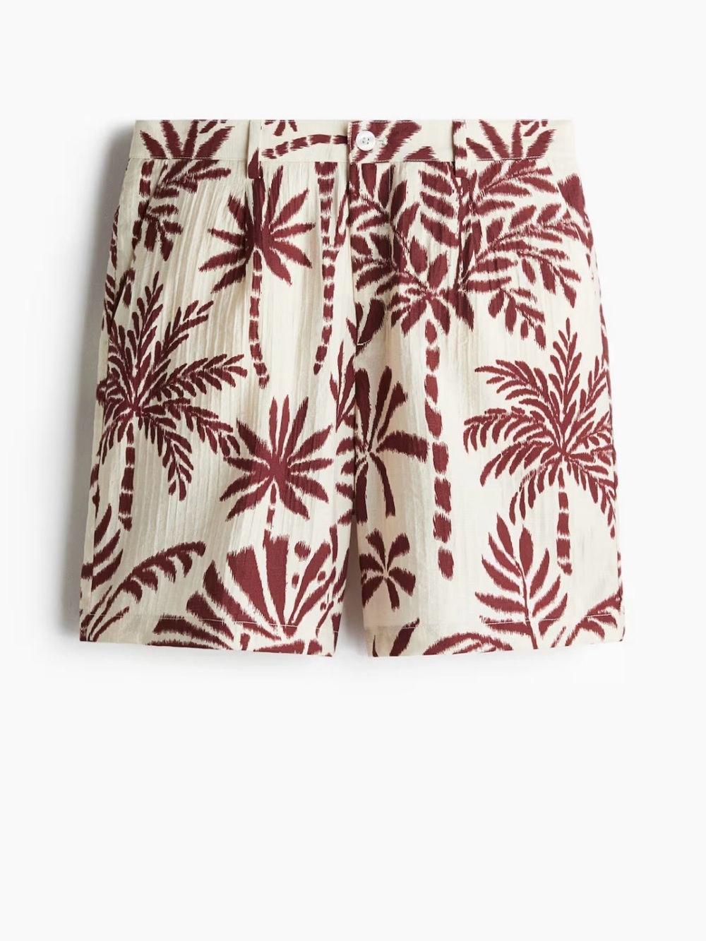 H&M Men’s Relaxed-fit Patterned Shorts